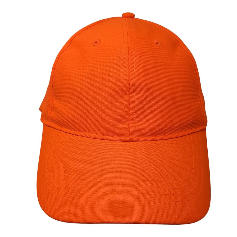 Paramount Outdoors Baseball Cap Orange One Size Adjustable Blank 6 Panel